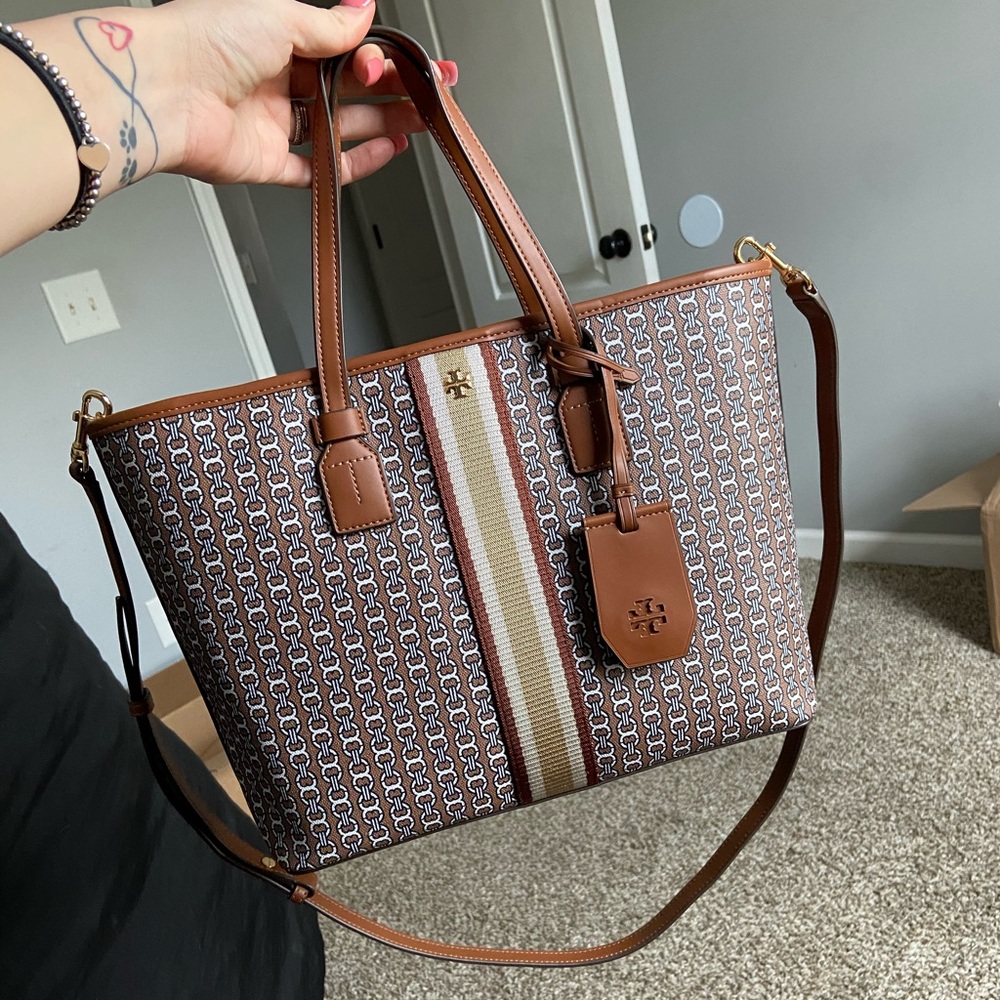 Tory Burch Gemini link tote